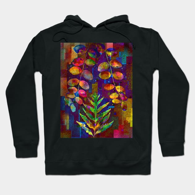 Botanical Autumn colors Hoodie by redwitchart